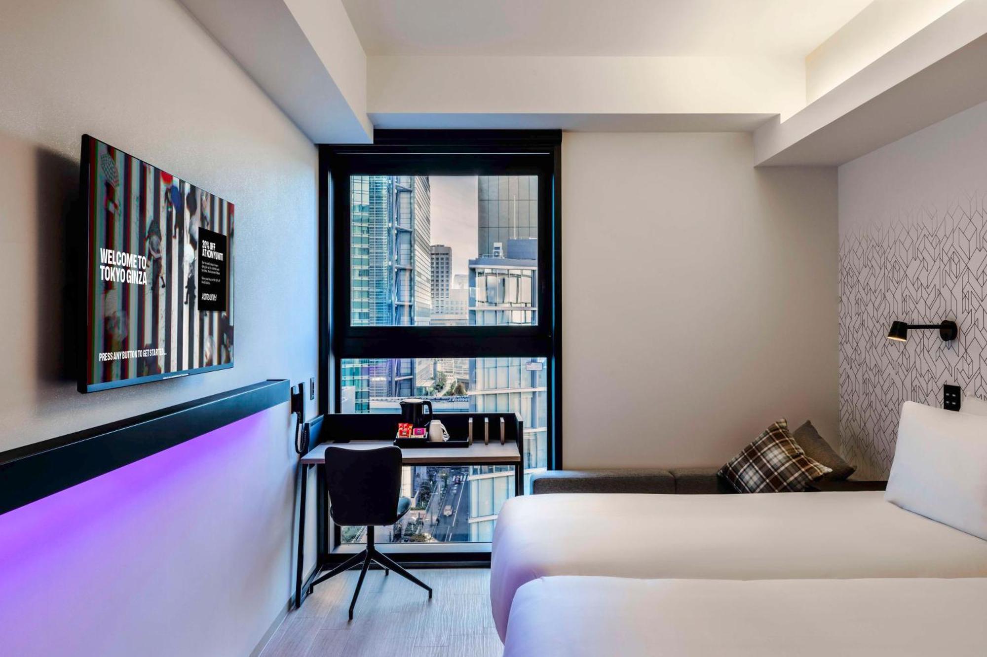 Yotel Tokyo Ginza Buitenkant foto